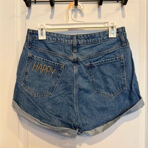 Denim “Happy” Women's Shorts